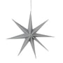 Broste Copenhagen - Christmas Star deco bøjle, Ø 50 cm, sølv
