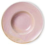 HKliving - Chef Ceramics pastatallerken, Ø 28 cm, rustic pink