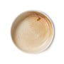 HKliving - Chef Ceramics dyb tallerken, Ø 21,5 cm, rustic cream/brown