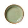 HKliving - Chef Ceramics dyb tallerken, Ø 21,5 cm, moss green
