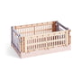 Hay - Colour Crate Mix kurv S, 26,5 x 17 cm, powder, recycled
