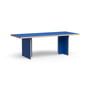 HKliving - Spisebord rektangulært, 220 cm, blåt