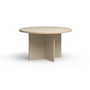 HKliving - Spisebord, Ø 130 cm, creme