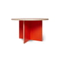 HKliving - Spisebord, Ø 130 cm, orange