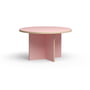 HKliving - Spisebord, Ø 130 cm, pink