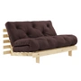 Karup Design - Roots sovesofa, 140 x 200 cm, naturfyr/brun (715)