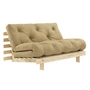 Karup Design - Roots sovesofa, 140 x 200 cm, naturfyr/hvedebeige (758)