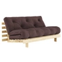 Karup Design - Roots sovesofa, 160 x 200 cm, naturfyr/brun (715)