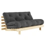 Karup Design - Roots sovesofa, 160 x 200 cm, naturfyr / mørkegrå (734)