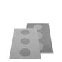 Pappelina - Vera vendbart tæppe 2. 0, 70 x 120 cm, grey / granit metallic