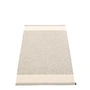 Pappelina - Edit tæppe, 70 x 120 cm, linen / vanilla / stone metallic
