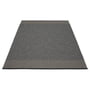 Pappelina - Edit tæppe, 180 x 260 cm, black / charcoal / granit metallic
