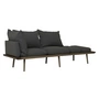 Umage - Lounge Around 3-personers sofa, mørk eg/skygge
