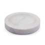 Humdakin - Marmor skål, 30 x 5 cm, natur/hvid