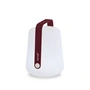 Fermob - Balad batteri LED lys, H 25 cm, sort kirsebær