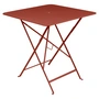 Fermob - Bistro klapbord, 71 x 71 cm, okkerrød