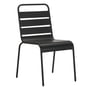 House Doctor - Helo Outdoor stol, sort