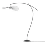 Petite Friture - Vertigo Nova LED gulvlampe, Ø 110 cm, sort/hvid