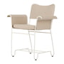 Gubi - Tropique Outdoor Dining Chair, klassisk hvid halvmat / Leslie Limonta (12)