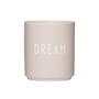 Design Letters - AJ Favourite porcelæn krus, Dream / pastel beige