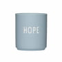 Design Letters - AJ Favourite Porcelænskrus, Hope / lyseblå
