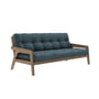 Karup Design - Grab sofa, fyrre johannesbrød brun / petrol blå (757)