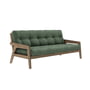Karup Design - Grab sofa, fyrre johannesbrød brun / olivengrøn (756)