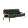 Karup Design - Grab sofa, fyrre johannesbrød brun / søgræs (512)
