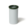 NINE - ROD vase, Ø x H 12,3 x 21,5 cm, mørkegrøn/lyseblå