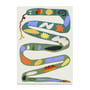 Paper Collective - Green Snake Slangeplakat, 50 x 70 cm