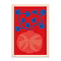 Paper Collective - The Red Vase Plakat 50x70cm