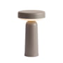 Muuto - Ease Portable LED Outdoor batterilys, taupe