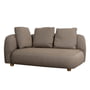 Cane-Line - Capture 2-personers sofamodul, højre, taupe