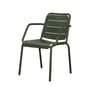 Cane-Line - Copenhagen Chair Outdoor, mørkegrøn / aluminium