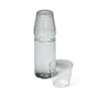 NINE - Milk karaffel + drikkeglas (sæt med 2), klar