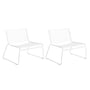 Hay - Hee Lounge Chair, hvid (sæt med 2)