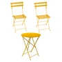 Fermob - Bistro klapbord + 2 klapstole, honning