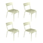 Fermob - Luxembourg stol, limegrøn (sæt med 4)