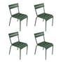 Fermob - Luxembourg stol, cedergrøn (sæt med 4)