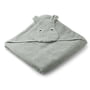 LIEWOOD - Augusta juniorhåndklæde med hætte, Hippo, dueblå