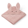 LIEWOOD - Augusta junior håndklæde med hætte, kanin, rose