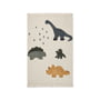 LIEWOOD - Bent tæppe, Dino, 80 x 120 cm, flerfarvet