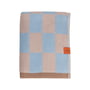 Mette Ditmer - Retro håndklæde, 50 cm x 90 cm, lyseblå