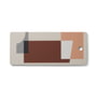 applicata - Tapas Board Clay, stor, rød/sort/grå/orange