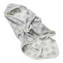 Leander - Håndklæde-hættetrøje med hætte, 100% økologisk bomuld, 80 x 80 cm, cool grey
