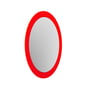 OUT Objekte unserer Tage - Lorenz spejl, Ø 53 cm, lysende rødt