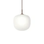Muuto - Rime pendel Ø 37 cm, opal / dyb rød