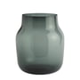 Muuto - Silent Vase, Ø 20 cm, mørkegrøn