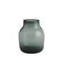 Muuto - Silent Vase, Ø 11 cm, mørkegrøn