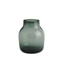 Muuto - Silent Vase, Ø 11 cm, mørkegrøn
